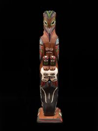 EAGLE WHALE TOTEM